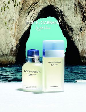 Dolce gabbana представит парные ароматы light blue capri