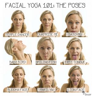 Йога для лица