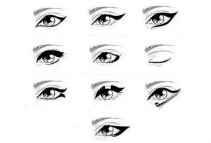 Как делается татуаж глаз – стрелки, фото до и после