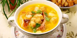 Пошаговые рецепты приготовления горохового супа с копченостями и в мультиварке