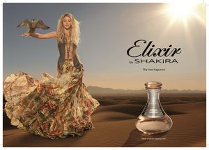Шакира представляет новый аромат elixir
